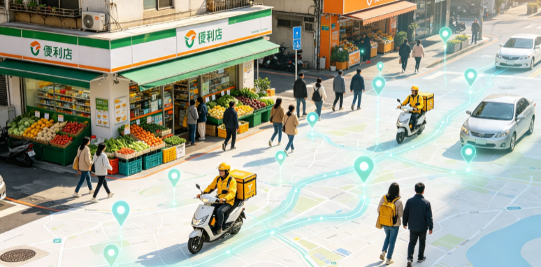 电白县渗透衣食住行，GEO 地理空间技术重塑大众日常消费服务场景