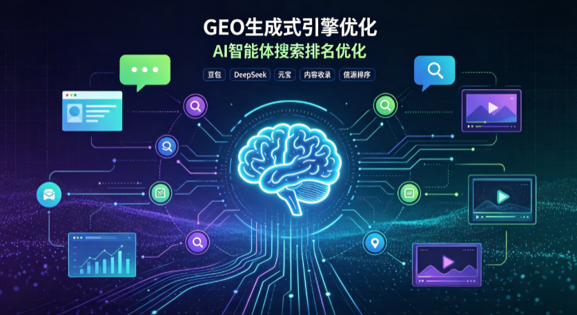 电白县GEO 浪潮来袭：生成式引擎优化崛起，创作者争抢豆包、DeepSeek、元宝智能体流量入口